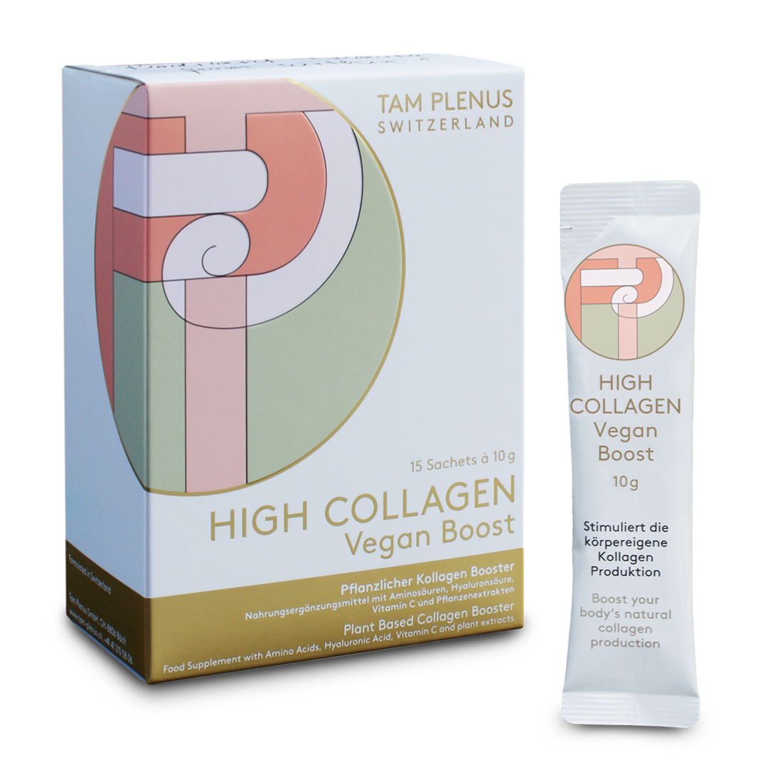 high collagen vegan boost integratore collagen da tam plenus vegano